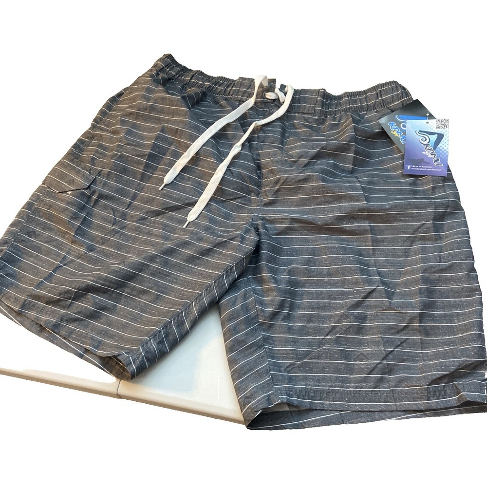 Kanu Swim Trunks Shorts XXL Mens Grey Beach Surfing